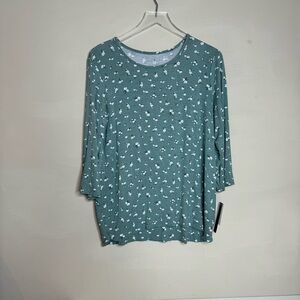 Preswick & Moore Long Sleeve Tee Shirt size large